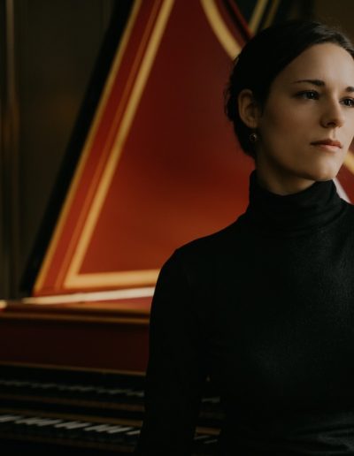 Portrait Kadra Dreizehnter, Cembalo / Harpsichord - Fotograph: Mischa Blank
