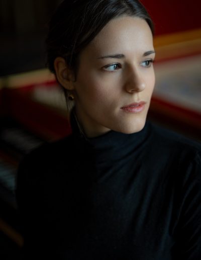 Portrait Kadra Dreizehnter, Cembalo / Harpsichord - Fotograph: Mischa Blank