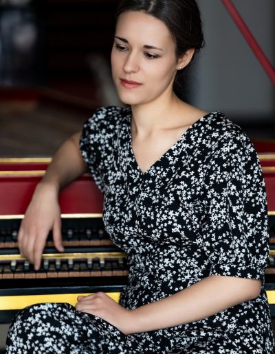 Portrait Kadra Dreizehnter, Cembalo / Harpsichord - Fotograph: Mischa Blank