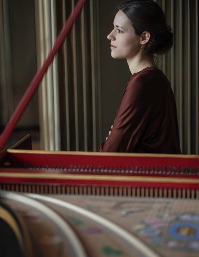 Portrait Kadra Dreizehnter, Cembalo / Harpsichord - Fotograph: Mischa Blank