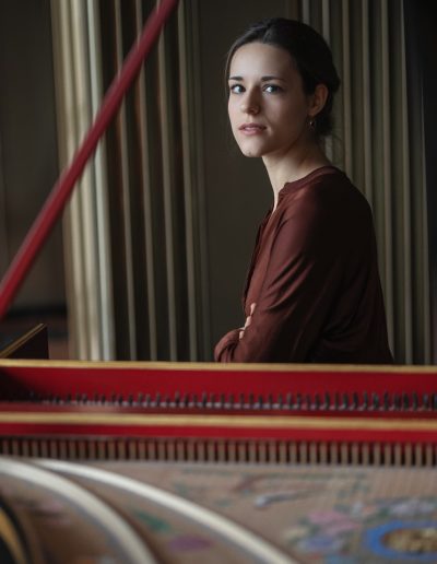Portrait Kadra Dreizehnter, Cembalo / Harpsichord - Fotograph: Mischa Blank